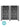 2 Moucharabiya Large Screens 16mm Black with 3 Posts - Screen With Envy