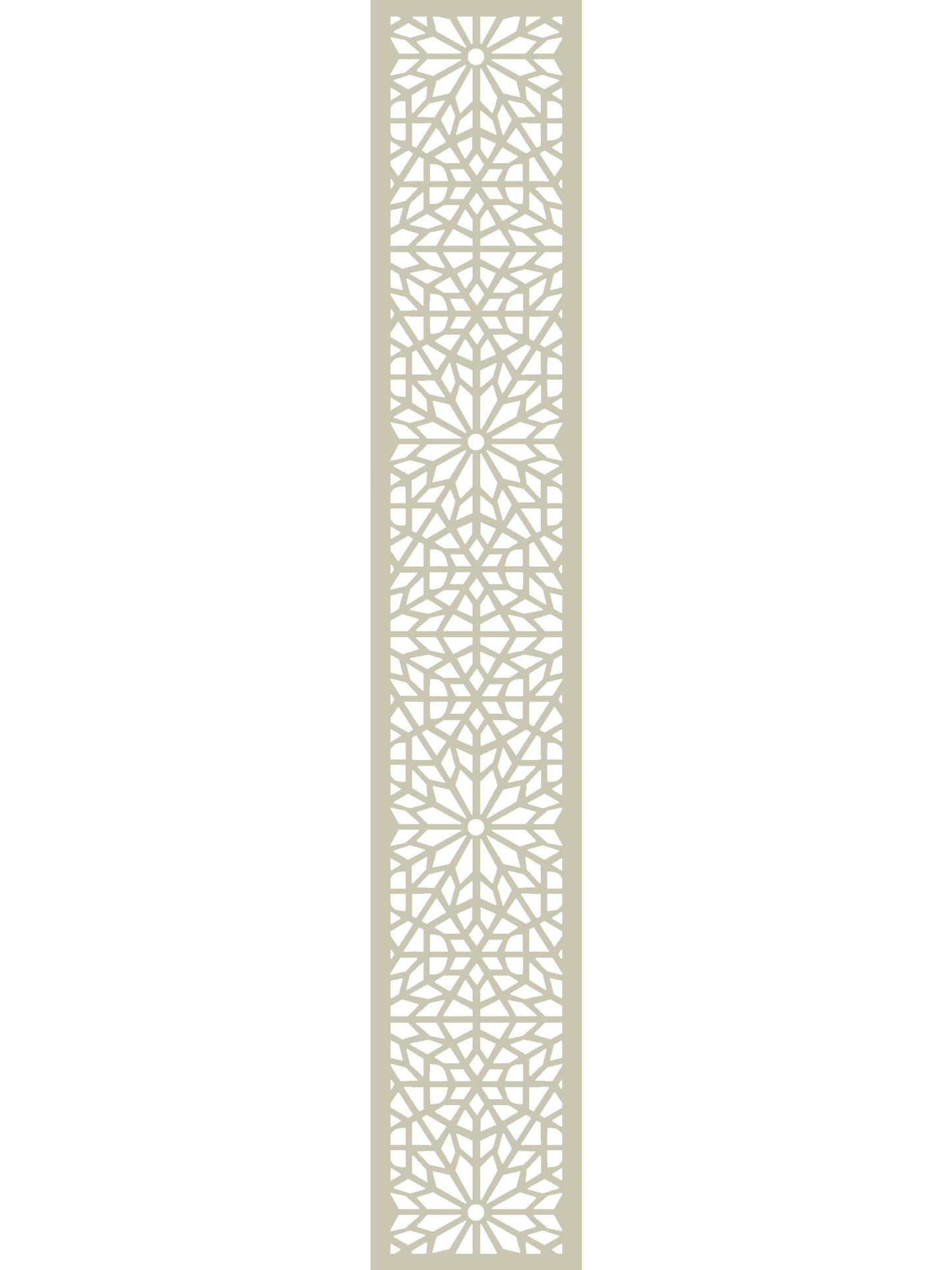 3 Cream Moucharabiya Trellis - 5mm - Screen With Envy