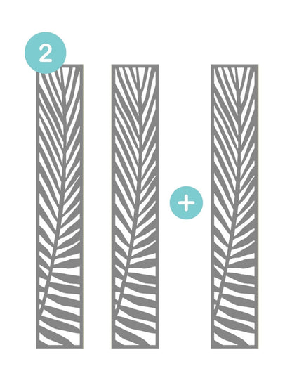 3 Free Frond Trellis - Screen With Envy