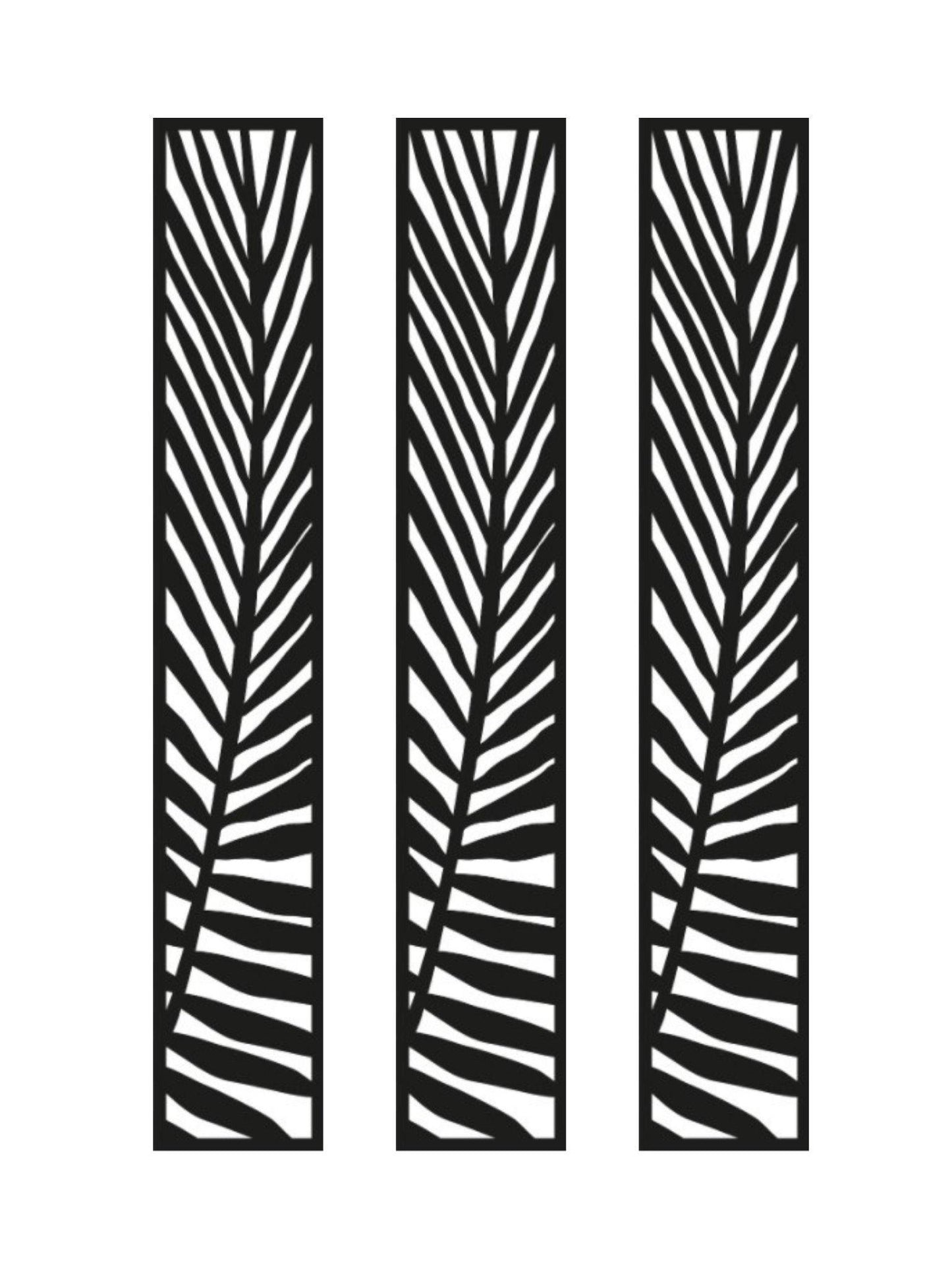 3 Frond Trellis Black - 16mm - Screen With Envy