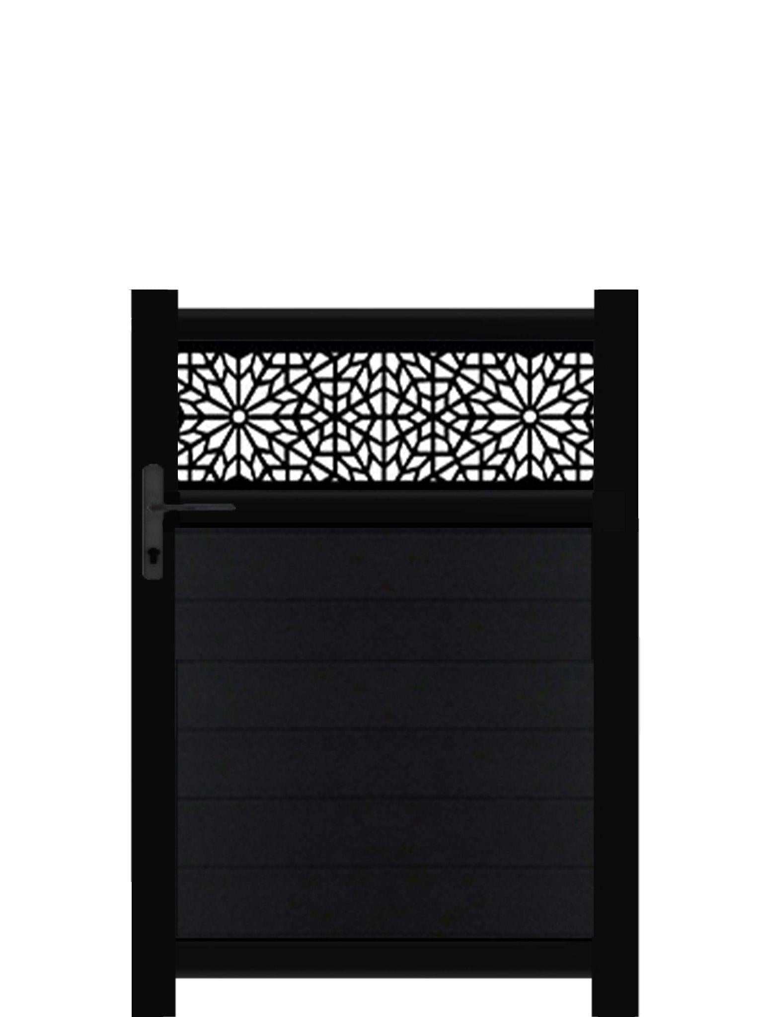 Moucharabiya Trellis Pedestrian Gate - Screen With Envy