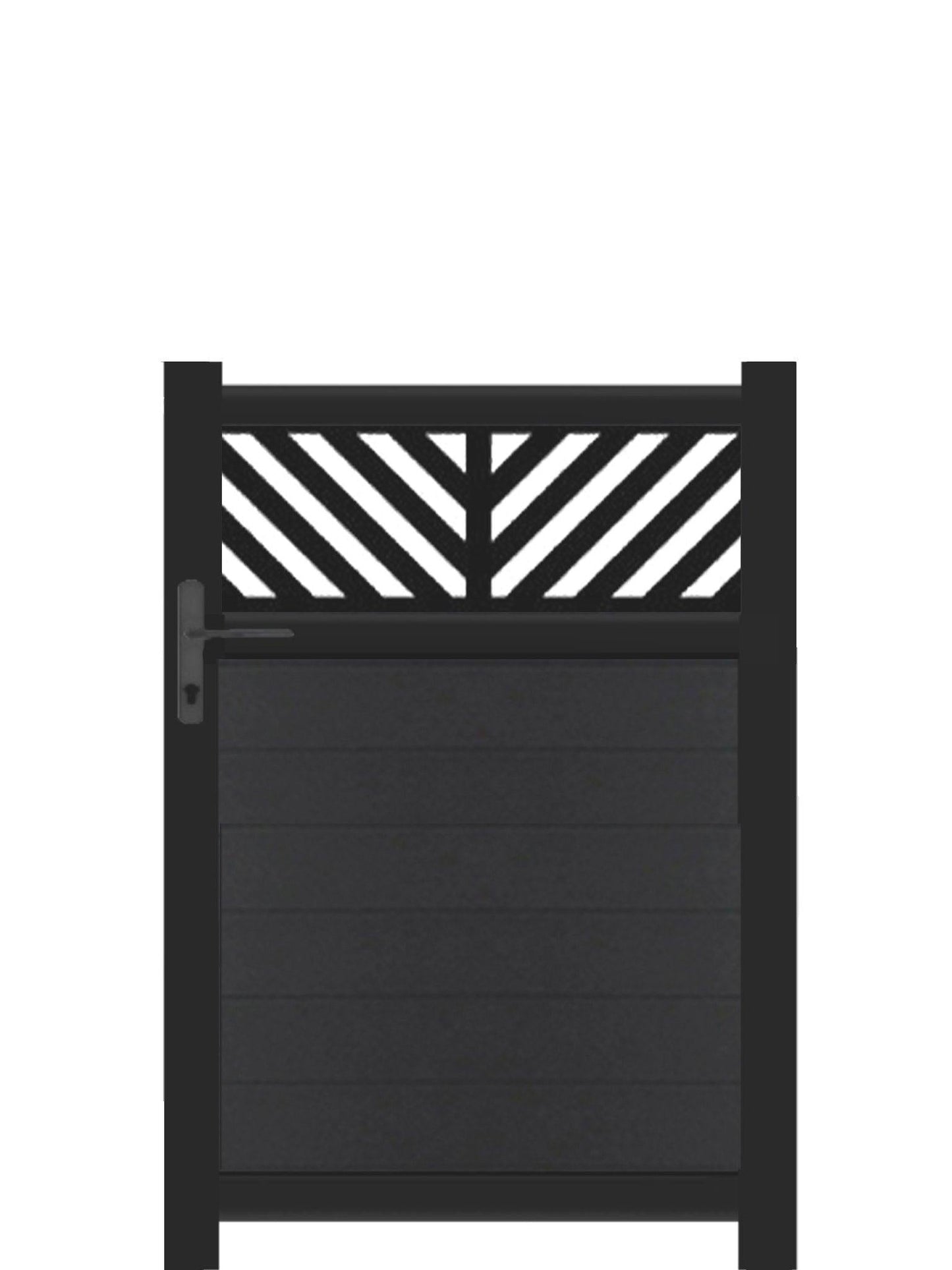 Vector Trellis Pedestrian Gate - Screen With Envy