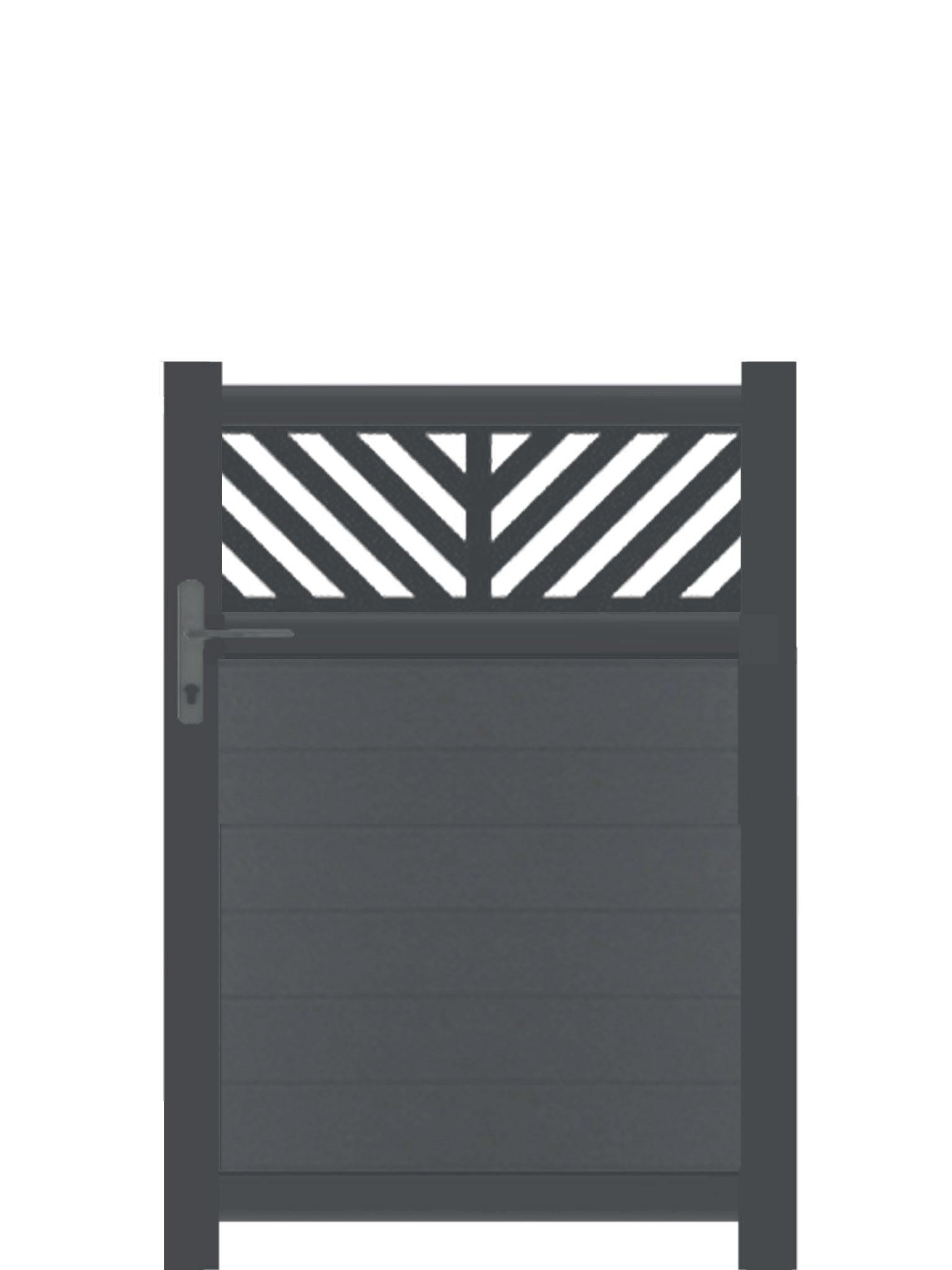 Vector Trellis Pedestrian Gate - Screen With Envy