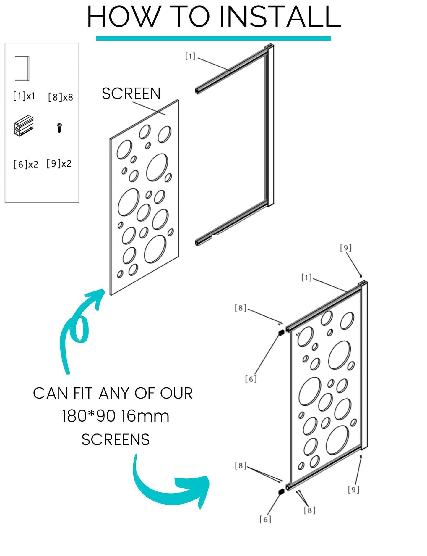 Verdure Screen Gate - Screen With Envy