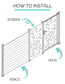 Vector Screen Fence - Screen With Envy