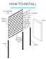 Moucharabiya Trellis Pedestrian Gate - Screen With Envy