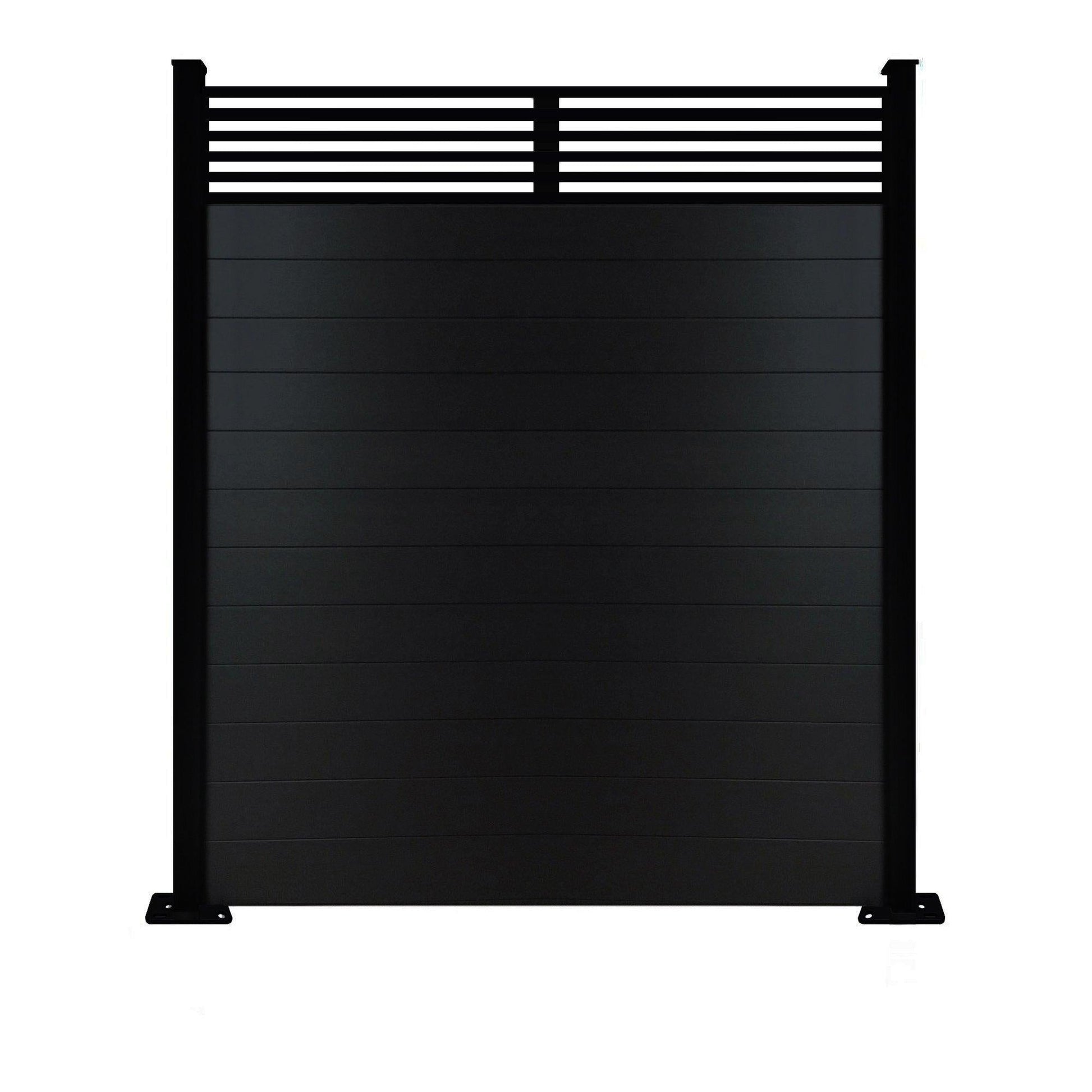 Slat Top Fence - Screen With Envy