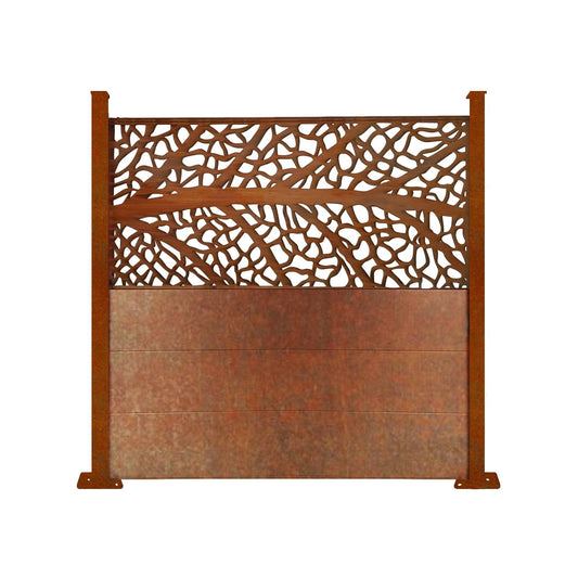 Corten L'Arbre Screen Fence - Screen With Envy