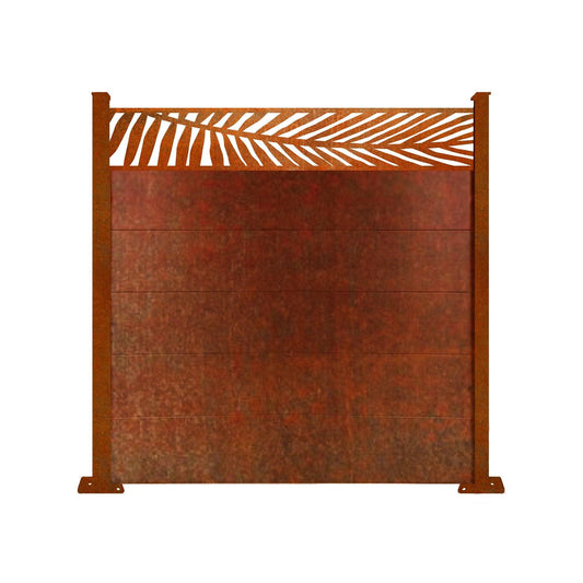 Corten Frond Fence - Screen With Envy