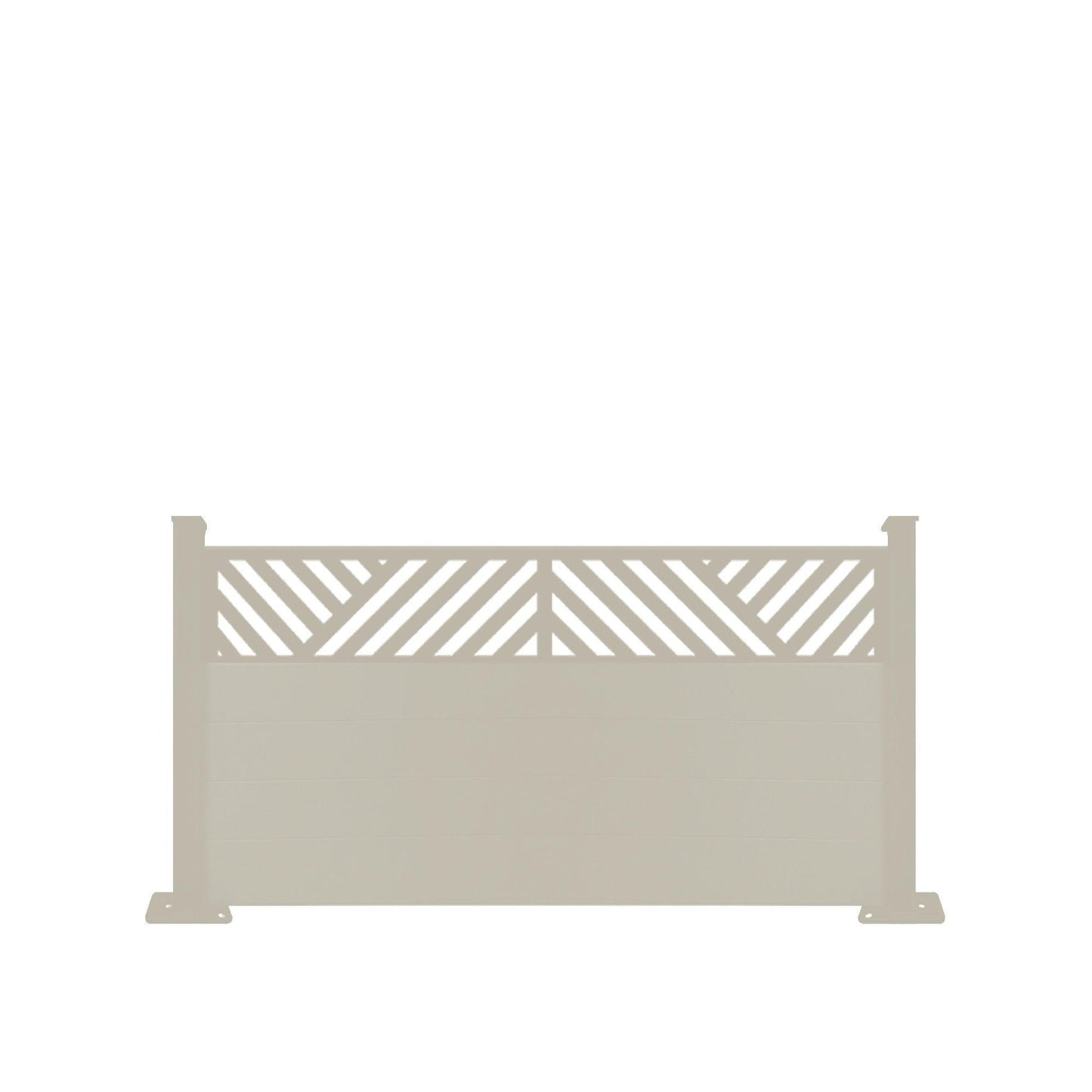 Vector Fence - Cream - 7ft Tall - Screen With Envy