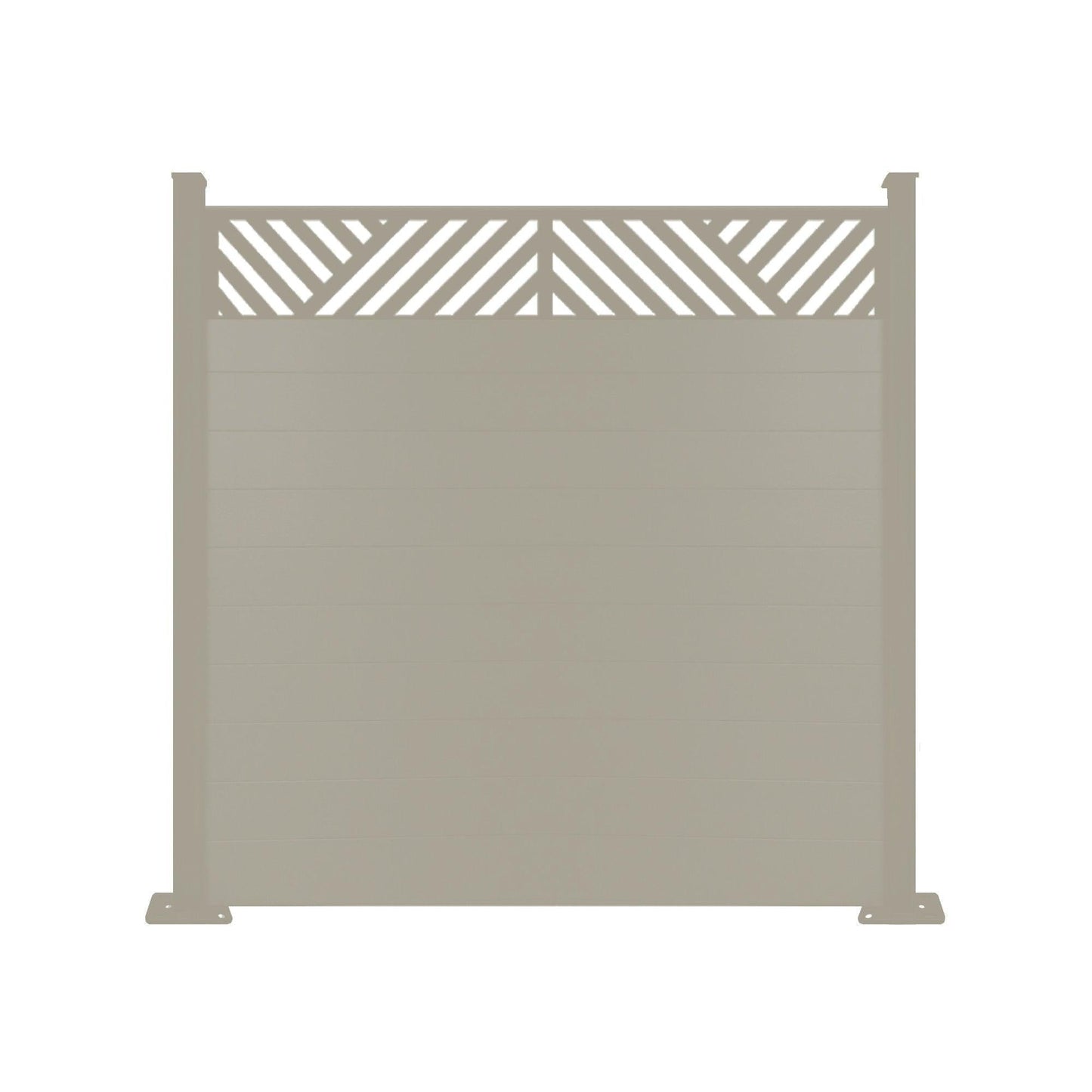 Vector Fence - Dove Grey - 4ft Tall - Screen With Envy