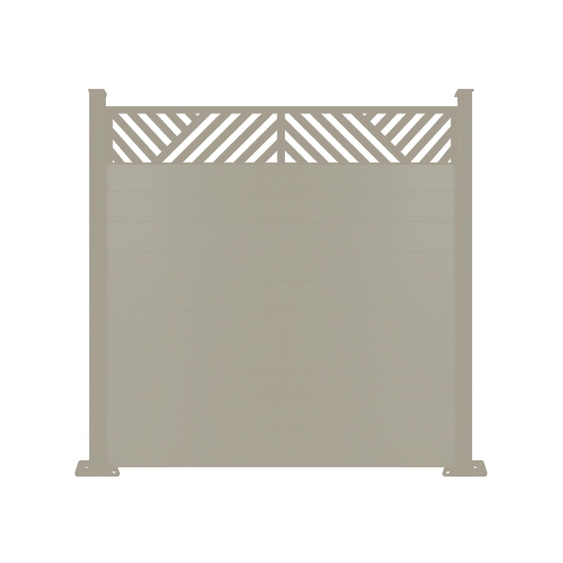 Vector Fence - Dove Grey - 4ft Tall - Screen With Envy