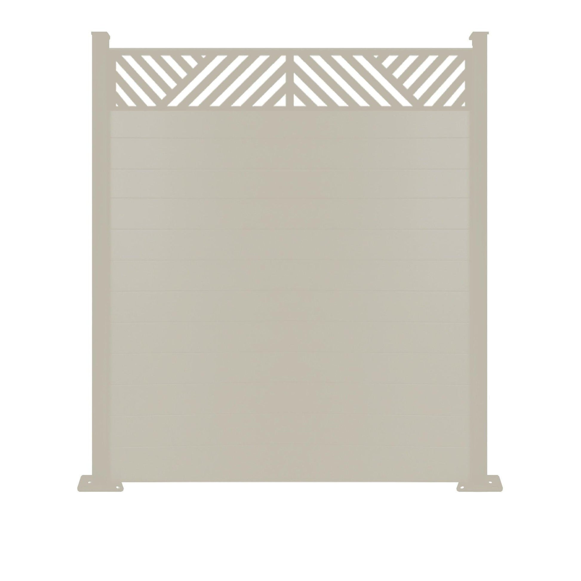 Vector Fence - Cream - 7ft Tall - Screen With Envy