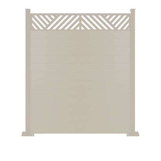 Vector Fence - Cream - 7ft Tall - Screen With Envy