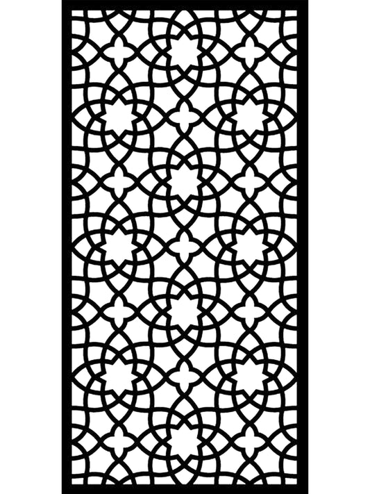 Alhambra 10 Black Large Screens & 10 Trellises - Screen With Envy