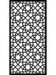 Alhambra 10 Black Large Screens & 10 Trellises - Screen With Envy