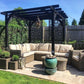 Alhambra 10 Black Large Screens & 10 Trellises - Screen With Envy