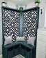 Alhambra 10 Black Large Screens & 10 Trellises - Screen With Envy