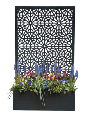 Moucharabiya Planter Black