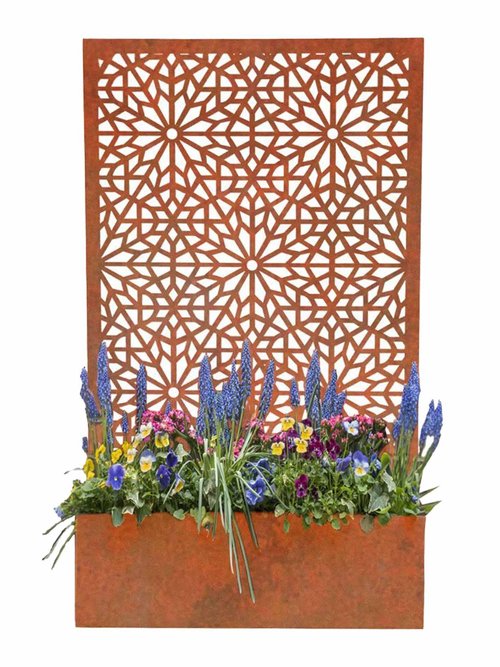 Mouchabariya Planter Corten