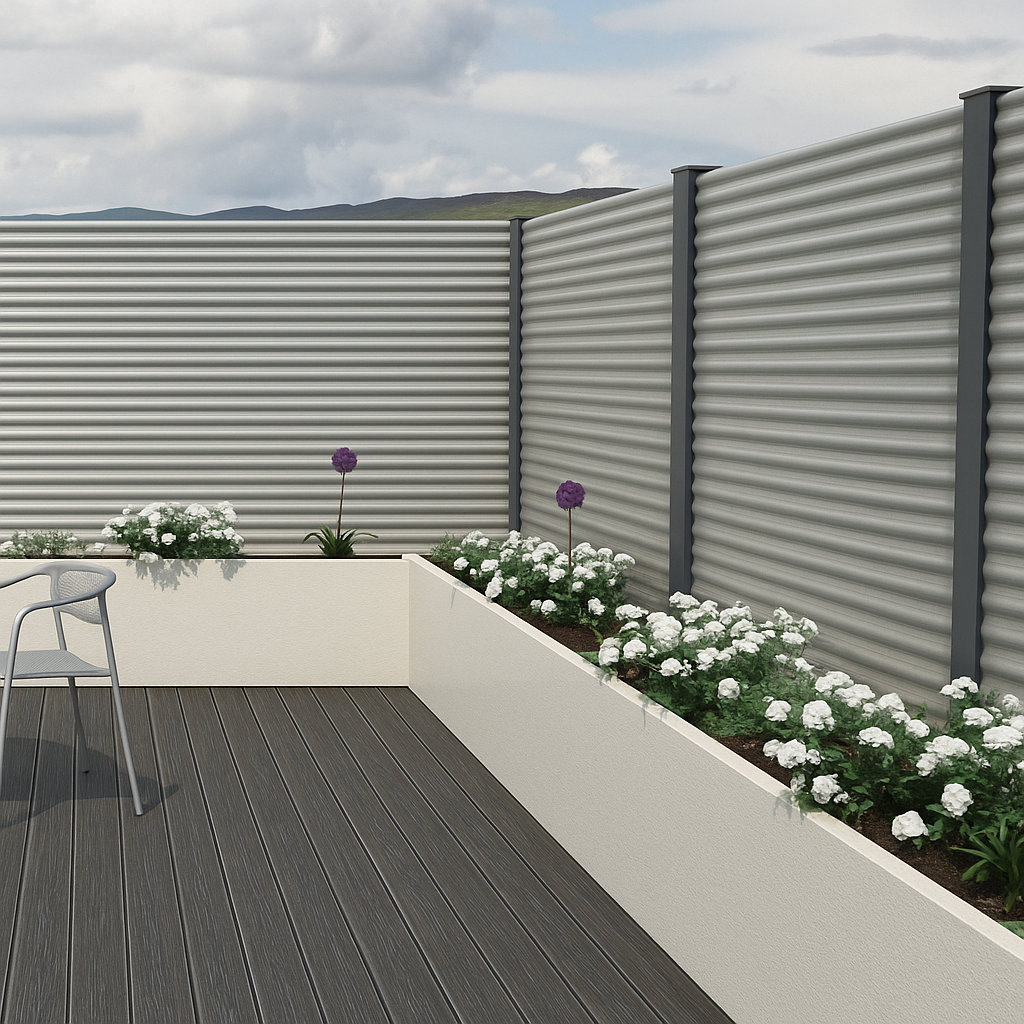 Wave Aluminium Fence – My Store